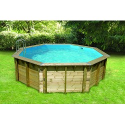 Piscine Ronde Ocea 430x120 liner bleu