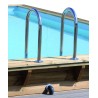 Piscine carrée Linéa 500x500x140 liner bleu Piscine carrée Linéa 500x500x140 liner bleu