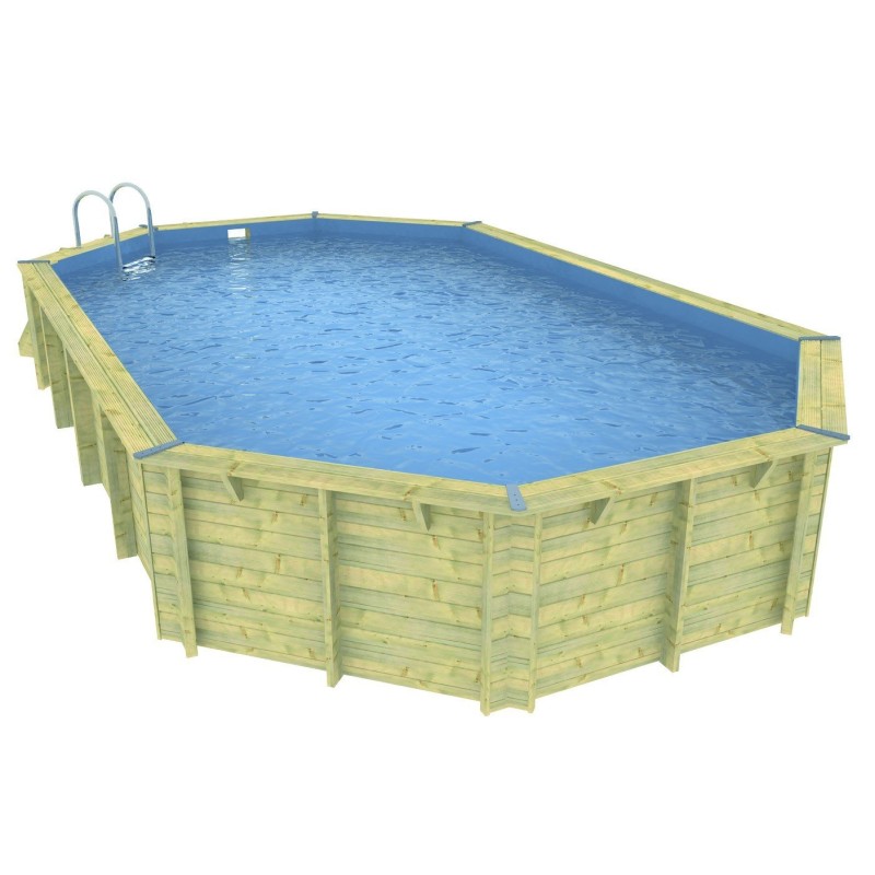 Bâche à bulles octogonale 470 x 860 cm