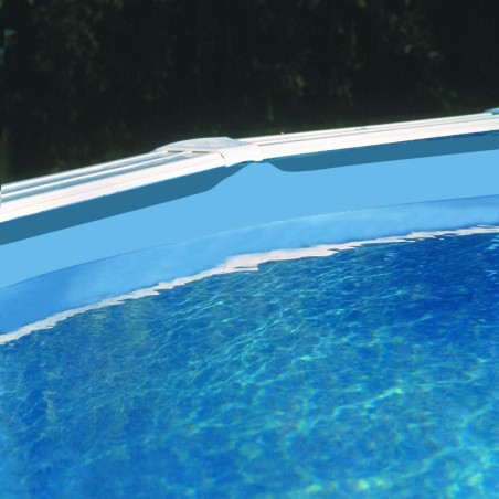 Piscine hors sol acier blanc 300 x 120