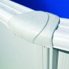 Piscine hors sol acier blanc 350 x 132 Piscine hors sol acier blanc 350 x 132