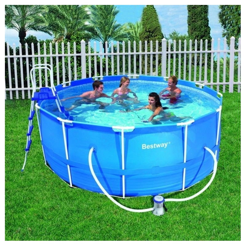 Piscine tubulaire ronde 366x100