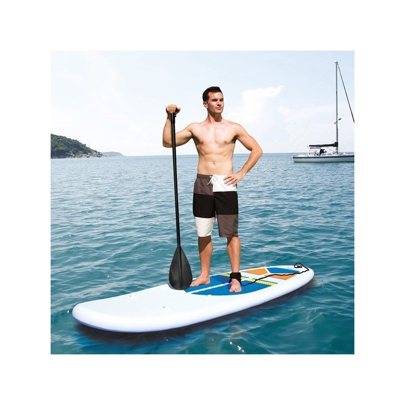 Stand up paddle gonflable White Cap option kayak