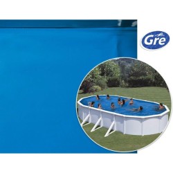 Liner bleu 7,30 x 3,75 x 1,32 m Gre Pool pour piscine ovale
