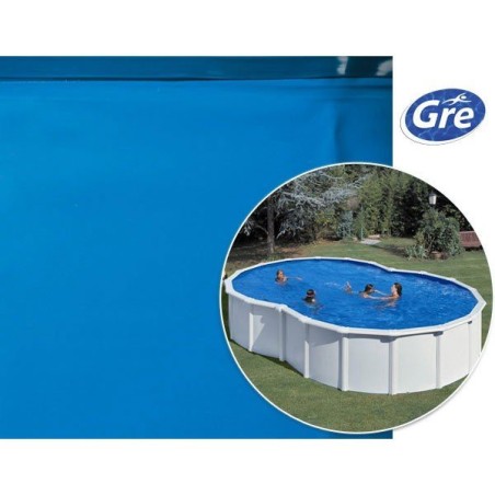 Liner bleu 7.10 x 4.75 x 1.20 m Gre Pool pour piscine en huit