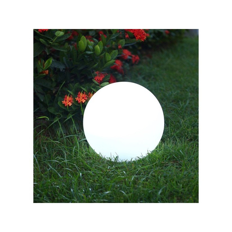 Boule lumineuse blanche Ø 60 cm branché sur secteur