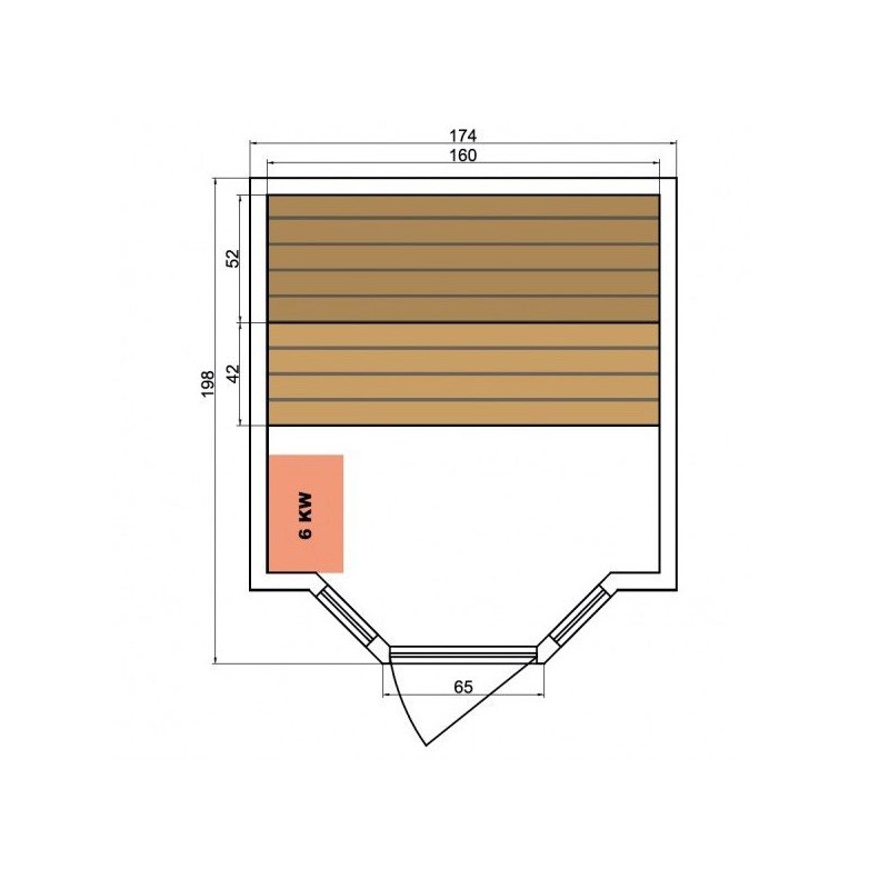 Sauna à vapeur Zen – 4 places