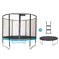 Trampoline Punchi Atoll 300 - Ø 3 m, échelle et couverture