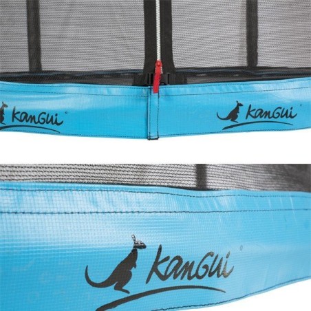 Trampoline Punchi Atoll 430 - Ø 4,30 m, échelle et couverture Trampoline Punchi Atoll 430 - Ø 4,30 m, échelle et couverture