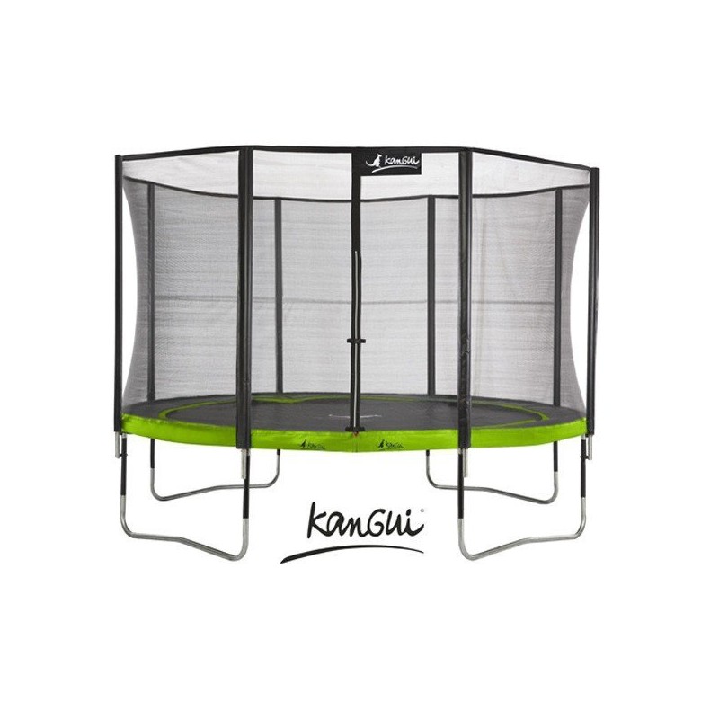 Trampoline Punchi Aloe 430 - Ø 4,30 m, échelle et couverture