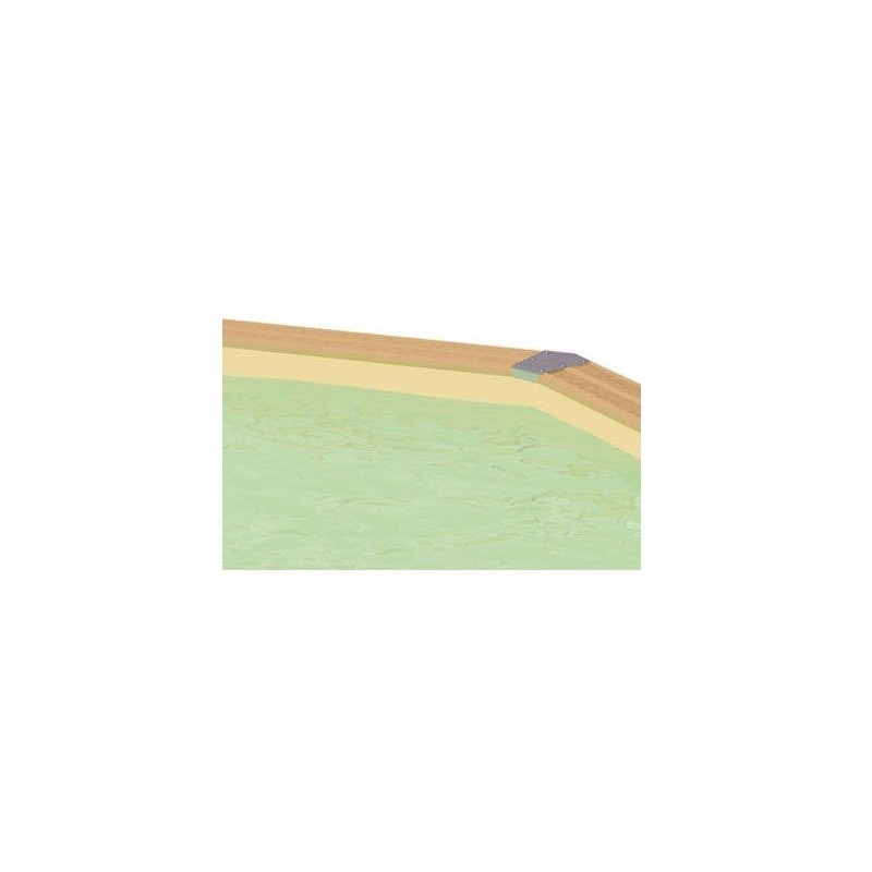 Liner beige piscine Ocea 580 Ubbink