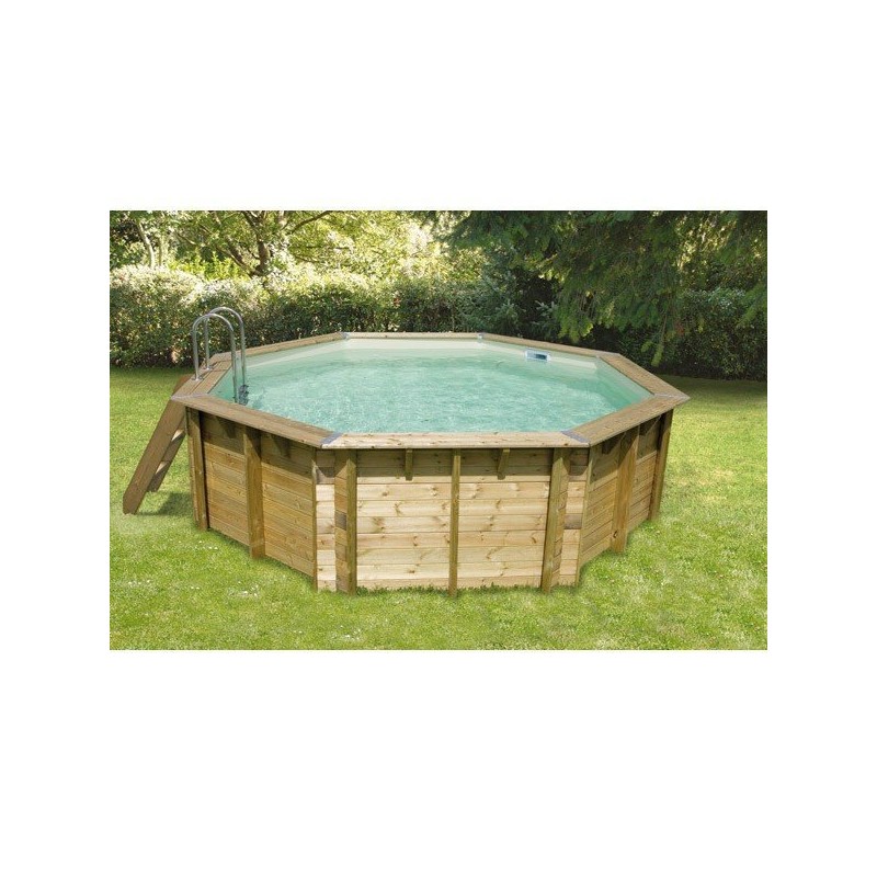 Liner beige piscine Azura 350x505 Ubbink