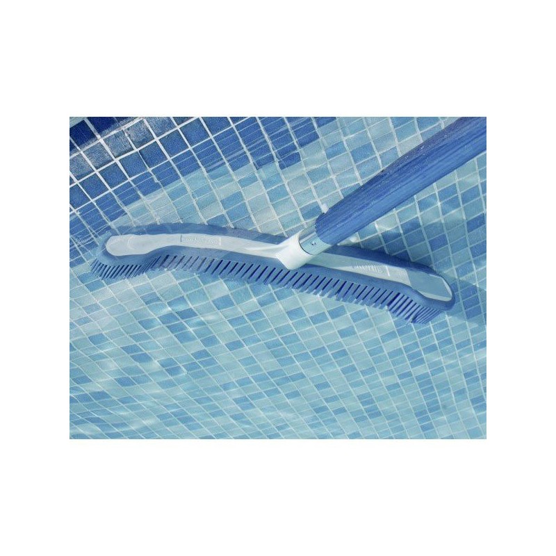 Balai piscine resistant avec raclette