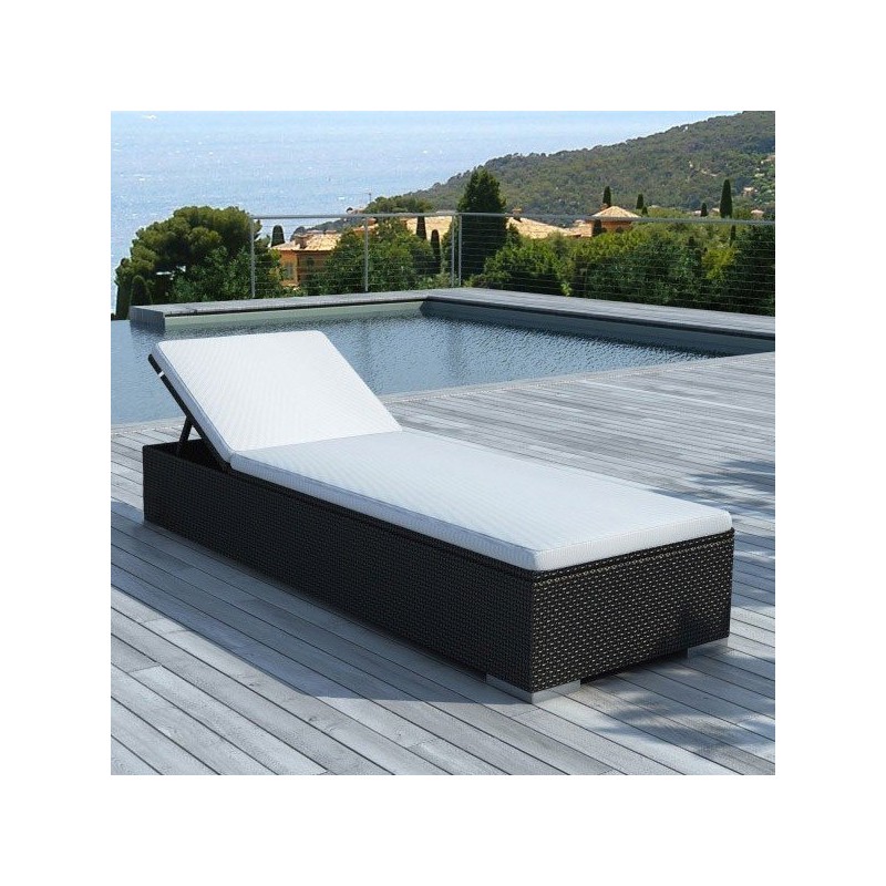 Bain de soleil en résine tressée 