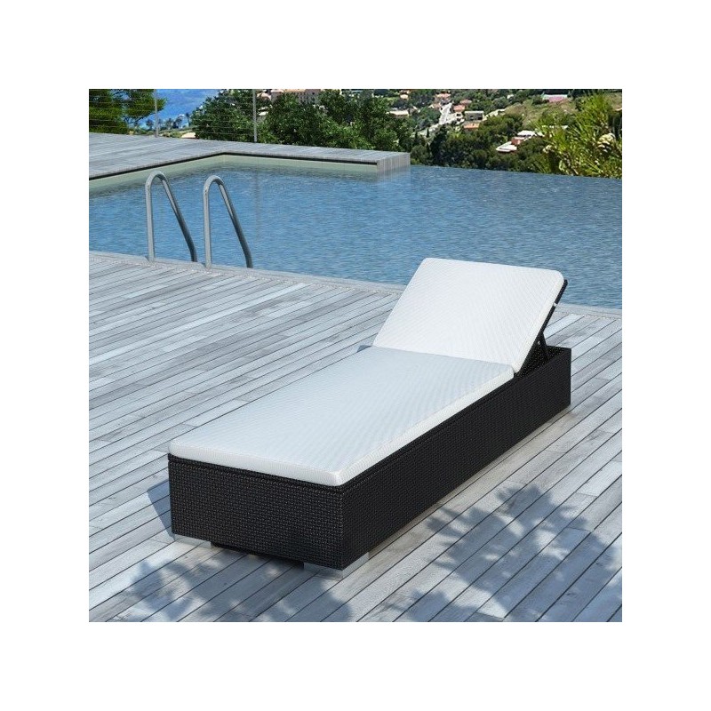 Bain de soleil en résine tressée 