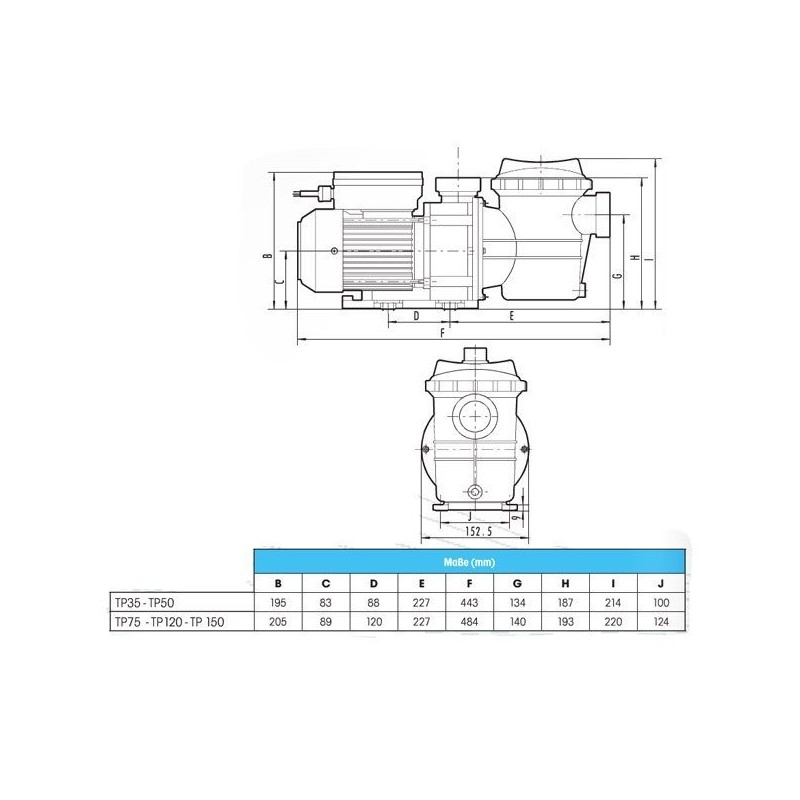 Pompe piscine Poolmax TP35