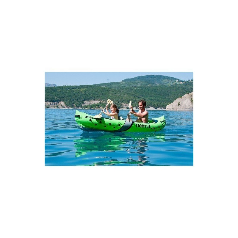Kayak 2 places Tahiti vert