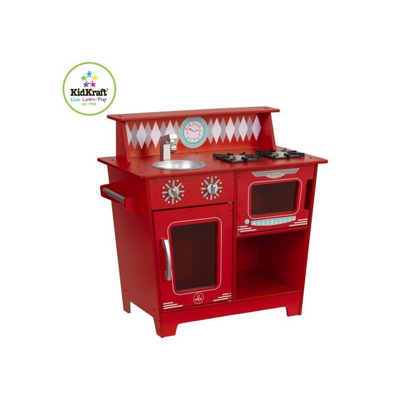 Cuisine enfant classique rouge Kidkarft