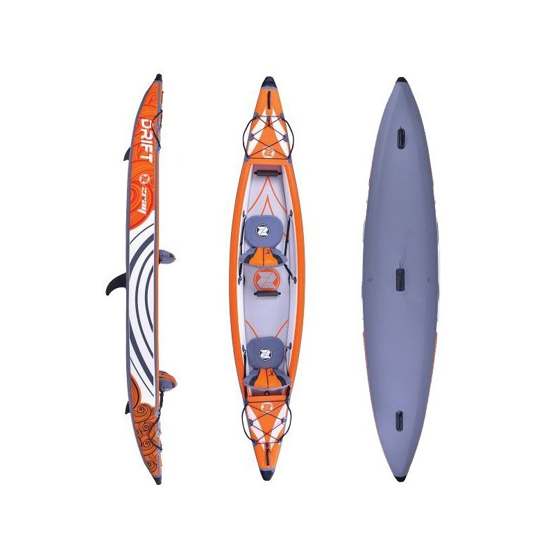 Kayak gonflable Drop stitch Drift de Zray