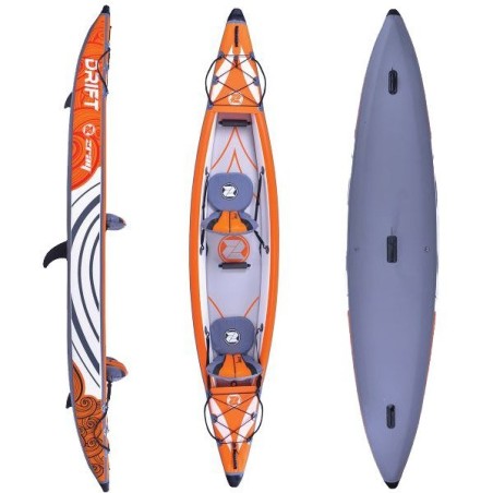 Kayak gonflable Drop stitch Drift de Zray