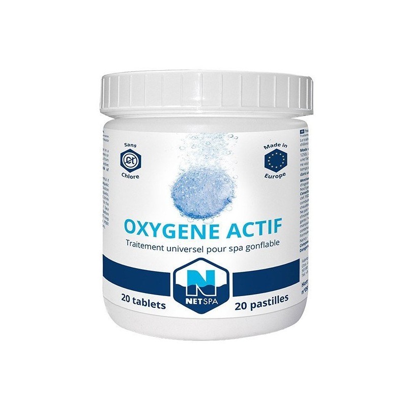 Traitement oxygène actif pour spa - pastilles de 20g