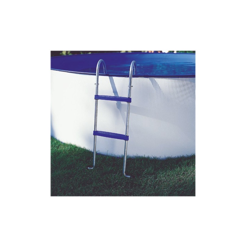 Piscine hors sol acier ronde Lanzarote filtration cartouche