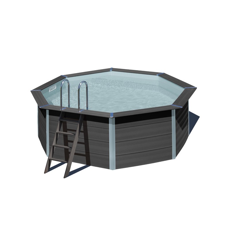 Piscine hors sol ronde en composite Ø410cm