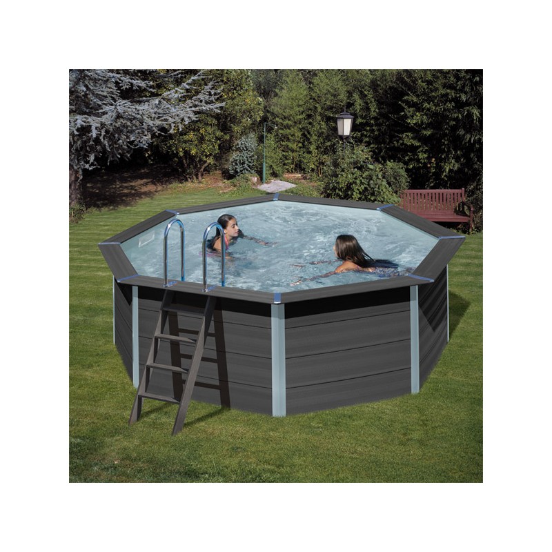 Piscine hors sol ronde en composite Ø410cm