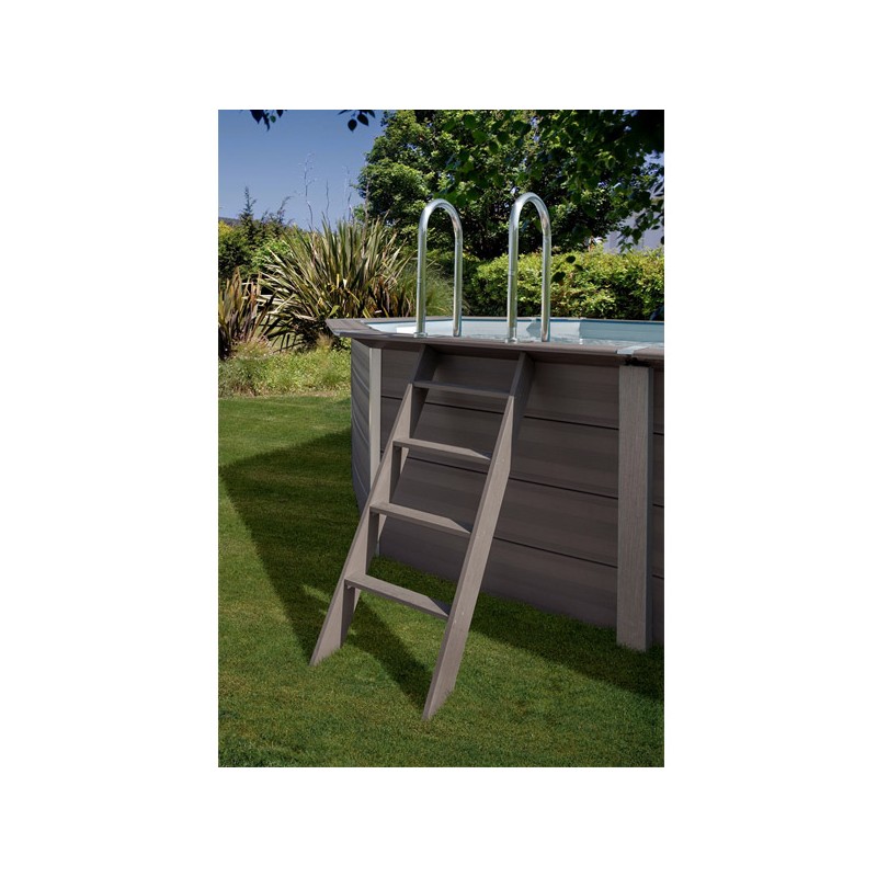 Piscine hors sol ronde en composite Ø410cm