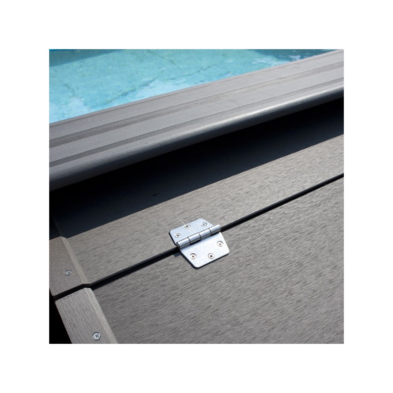 Coffre de filtration piscine composite