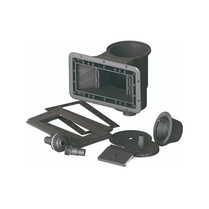 Piscine hors sol rectangle en composite