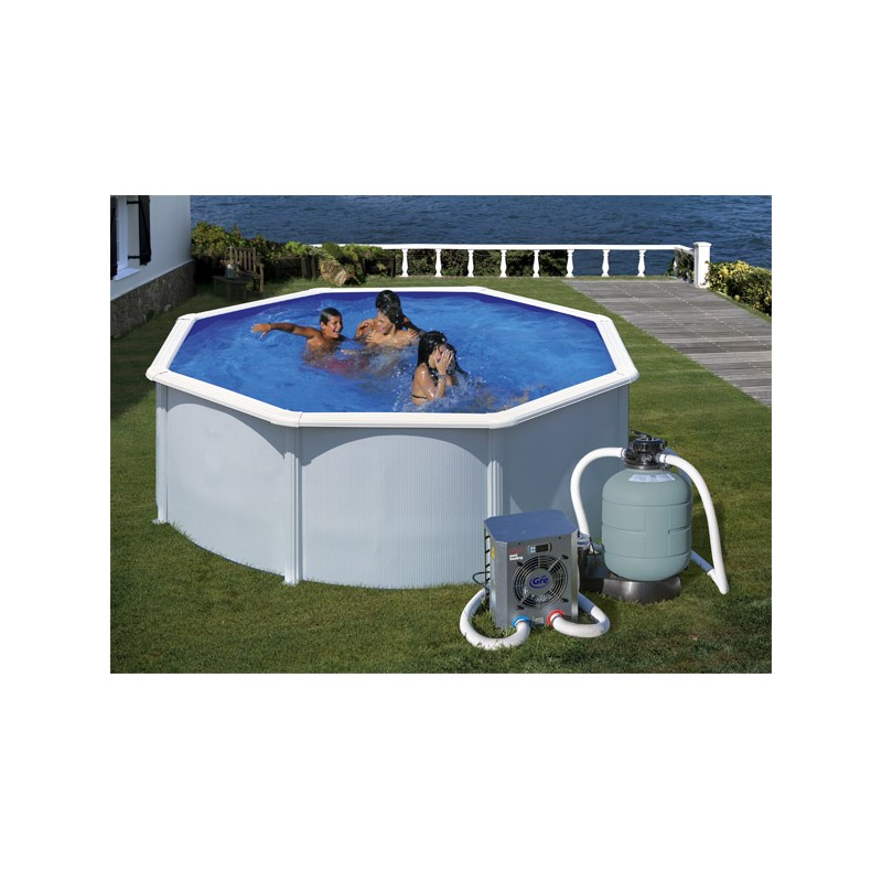 Pompe à chaleur mini Gre pour piscine jusqu'à 20m³