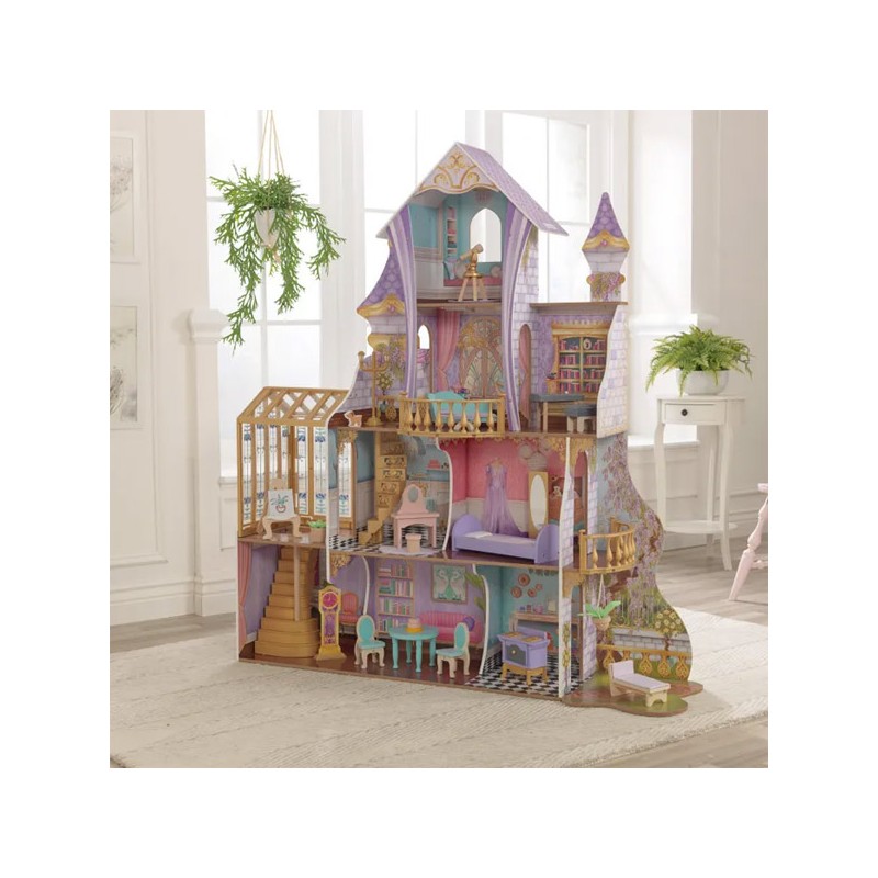 Chateau enchanté pour poupées