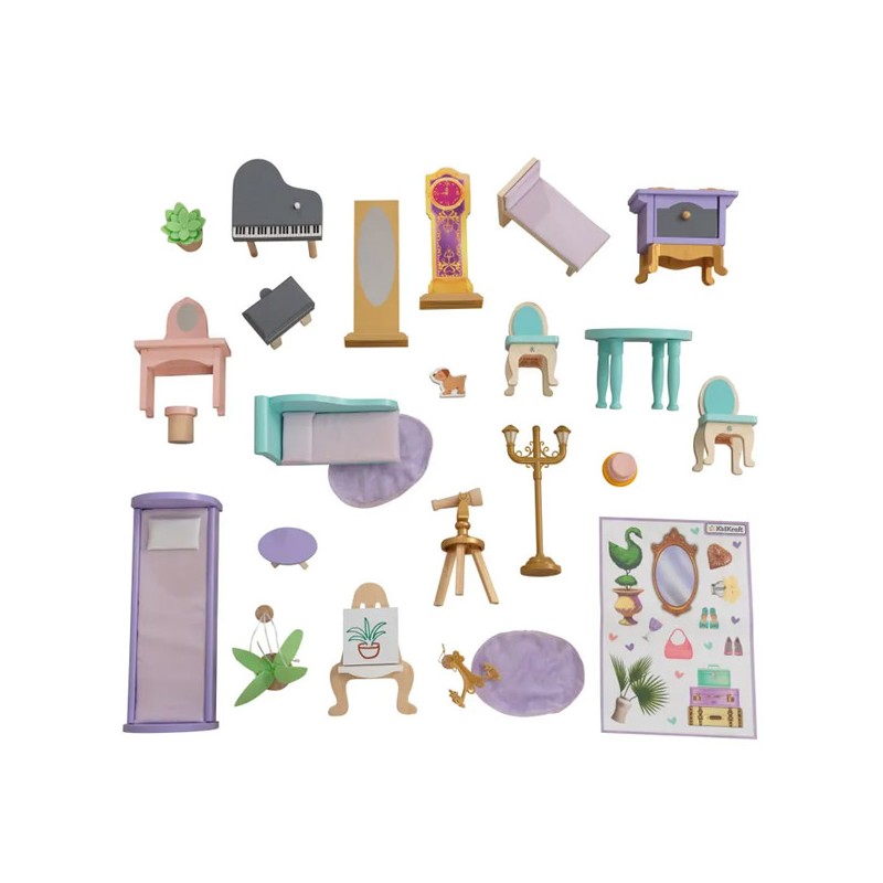 Chateau enchanté pour poupées