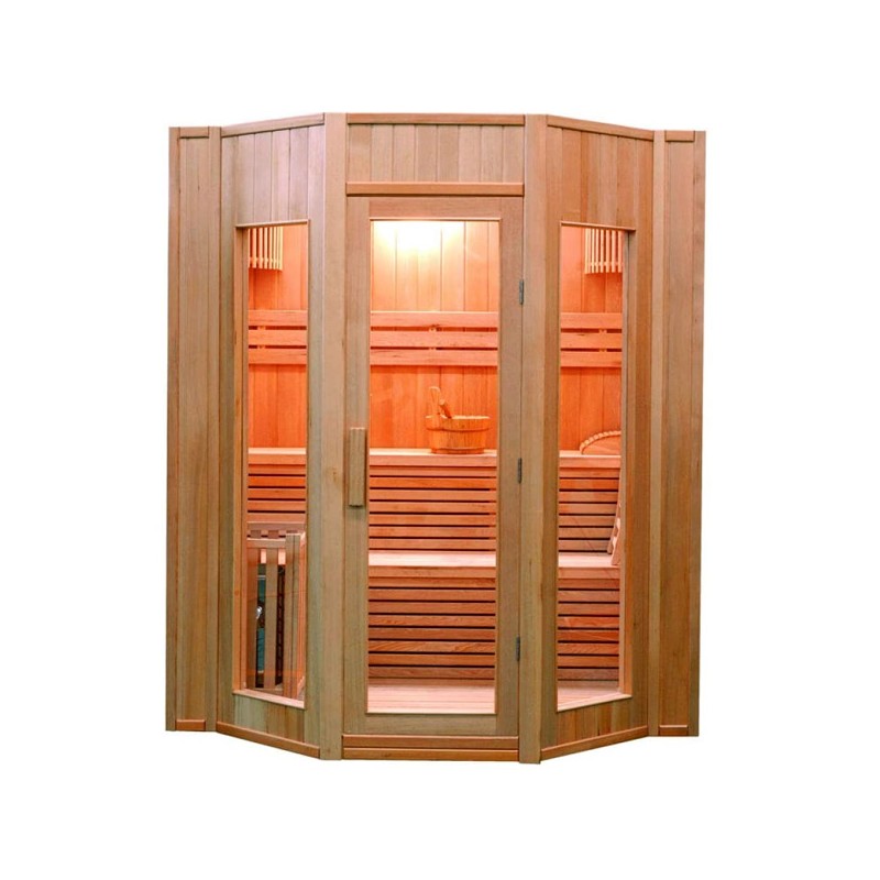 Sauna Zen 4 places poële 8kW