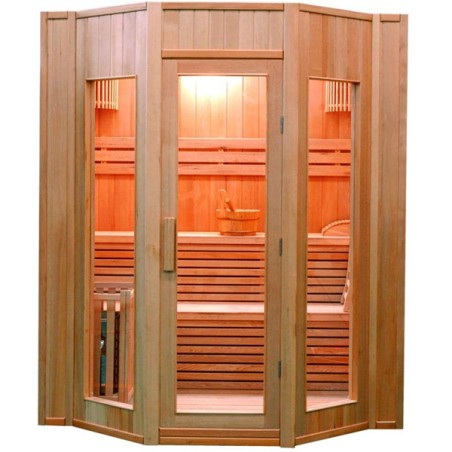 Sauna Zen 4 places poële 8kW