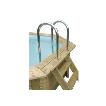 Piscine bois Azura 250 x 450 x H. 126cm