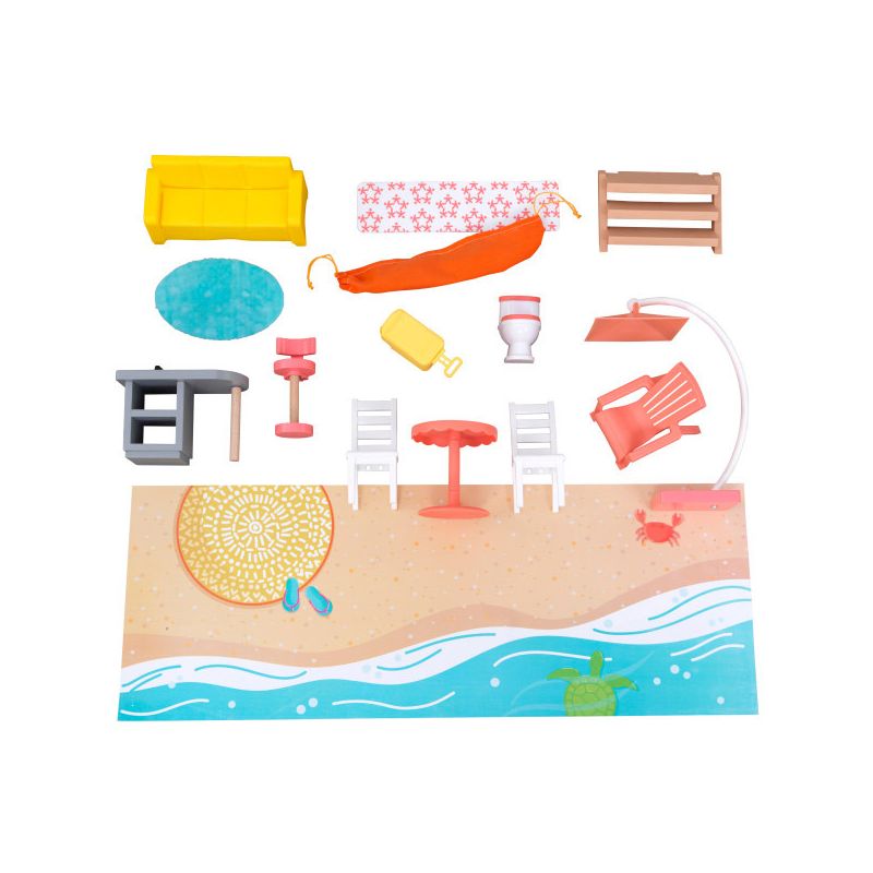 Maison de poupées fun beach