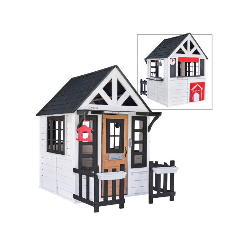 Cabane de jardin blanche Lakeside bungalow