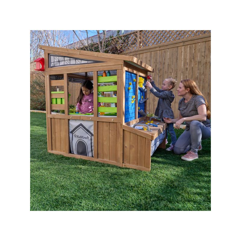 Cabane de jeux en bois