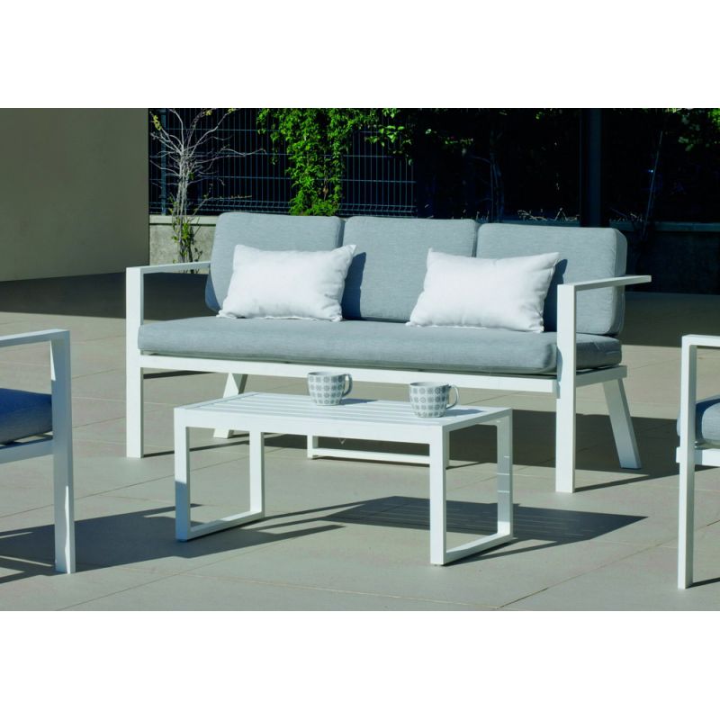 Salon de jardin aluminium Azores 5 places