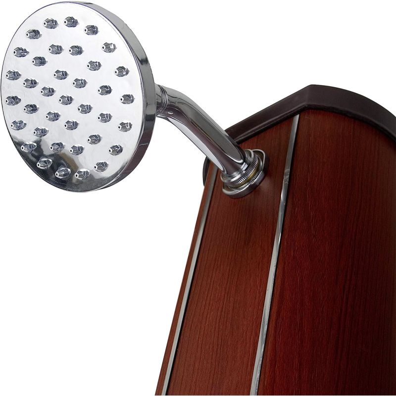 Douche solaire aspect bois Ronde 32 litres