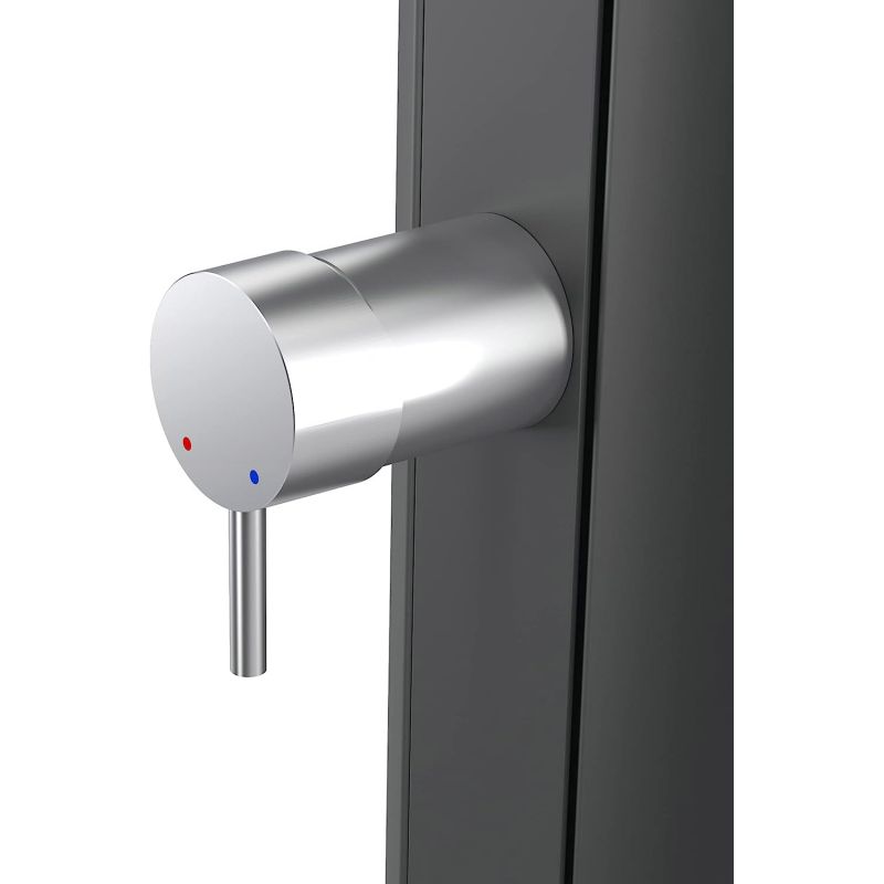 Douche solaire design aluminium 30L