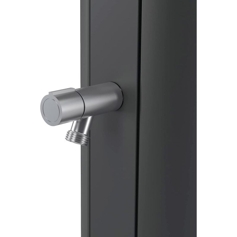 Douche solaire design aluminium 30L