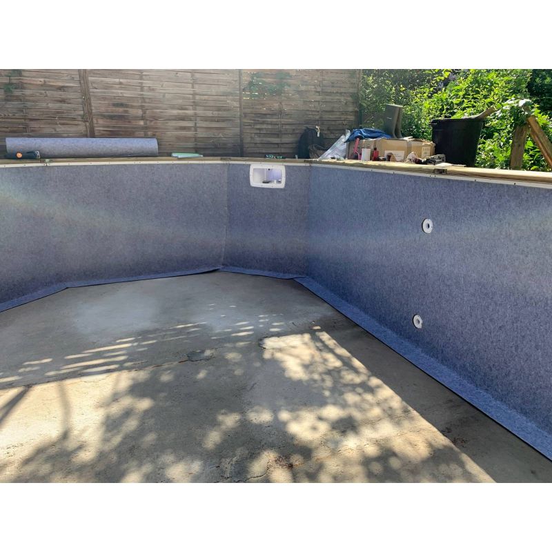 Feutre 350g/m² de protection liner piscine