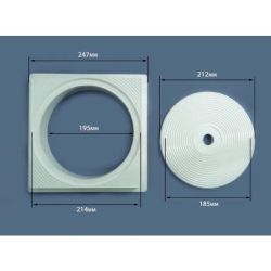 Couvercle de skimmer et cadre Astral standard