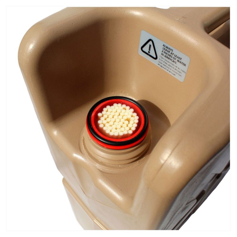 Jerrycan beige 18 litres purificateur d'eau