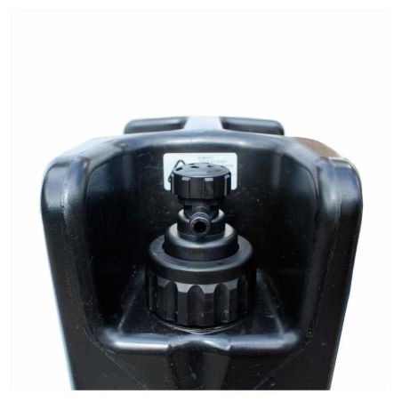 Jerrycan noir 18 litres purificateur d'eau