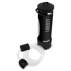 Bouteille purificateur d'eau Liberty Lifesaver noir