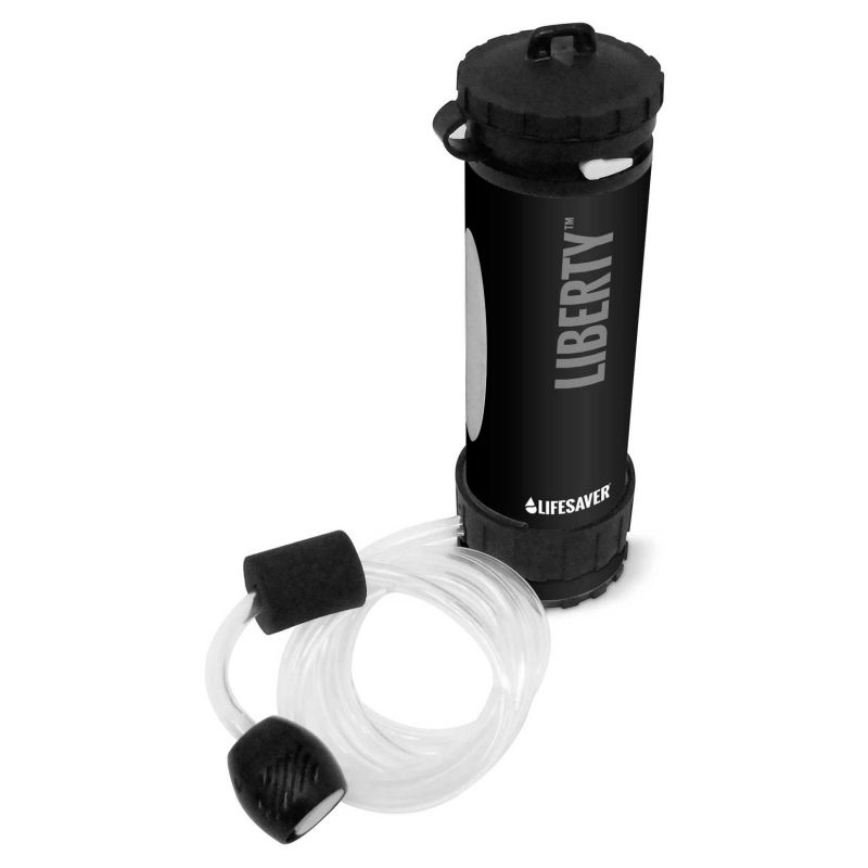 Bouteille purificateur d'eau Liberty Lifesaver noir